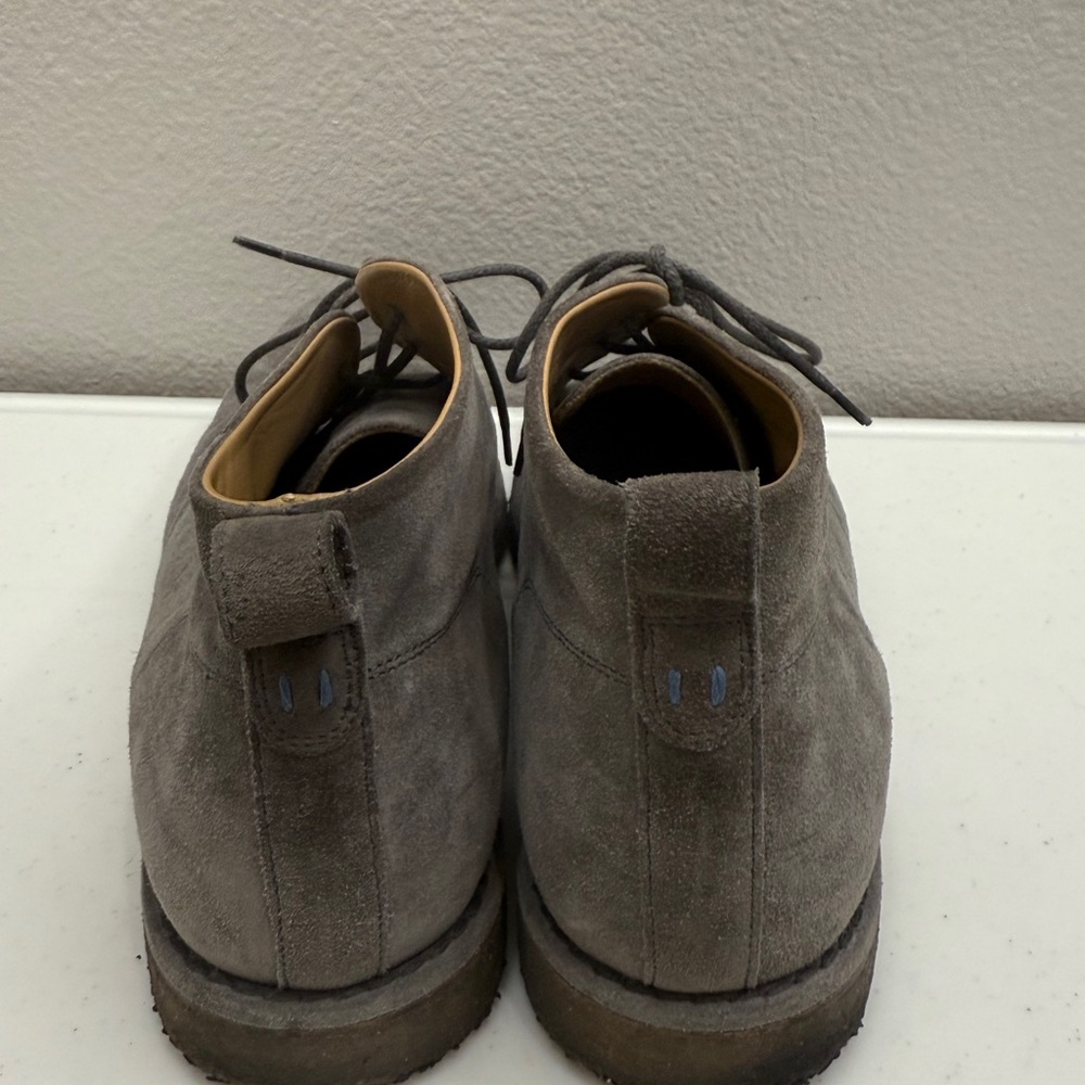 Ross & Snow Gray Mens Chukka Boots Size 11 Suede - Picture 6 of 6